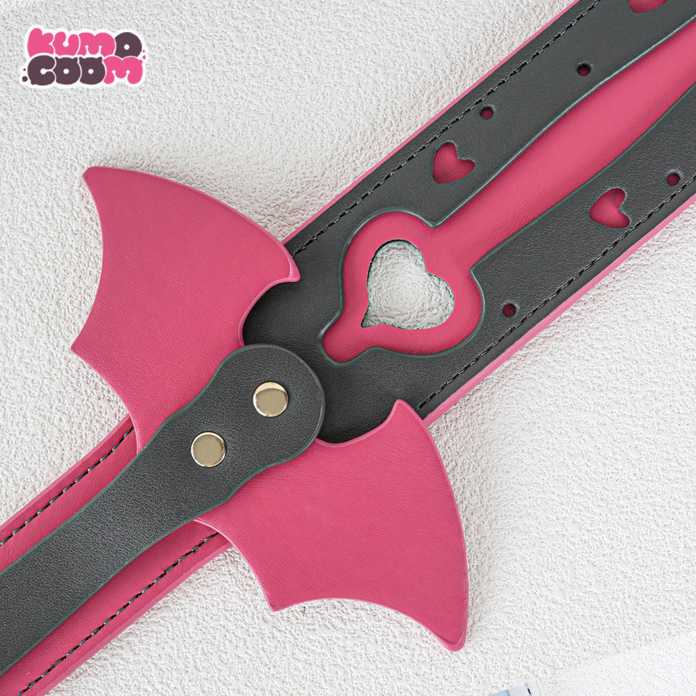 Shadow Paddle – Demonic Leather Spanking Paddle