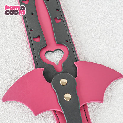Shadow Paddle – Demonic Leather Spanking Paddle