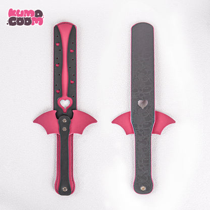 Shadow Paddle – Demonic Leather Spanking Paddle