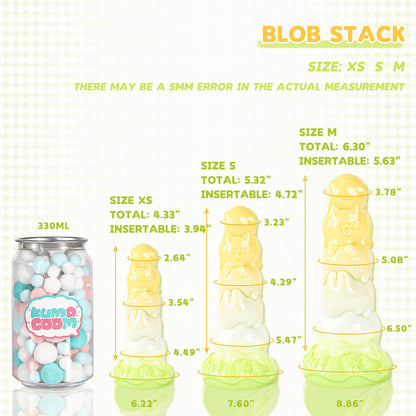 Blob Stack Silicone Toy