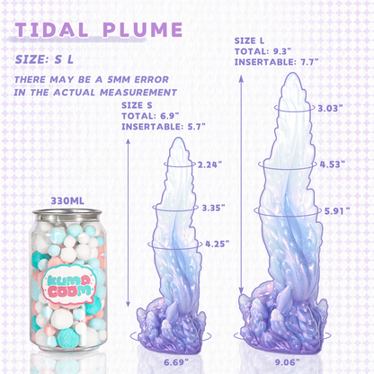 Tidal Plume Silicone Toy