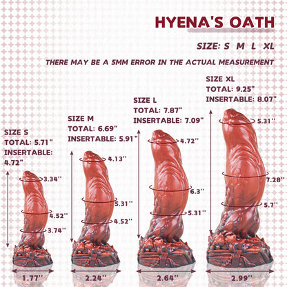 Hyena's Oath Silicone Toy
